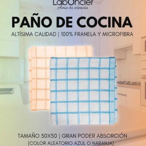 Paño de cocina 50 x 50 cm.Precio unidad  [0]