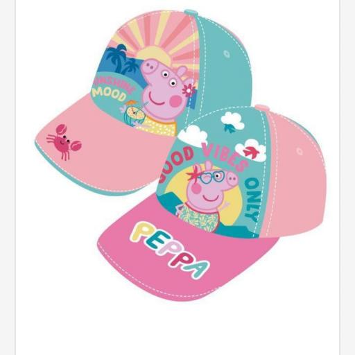 Gorra infantil Peppa Pig 48/51.Precio unidad 