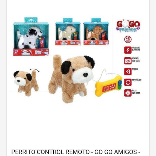 Linky Perrito control remoto Go-Go Amigos Precio unidad 