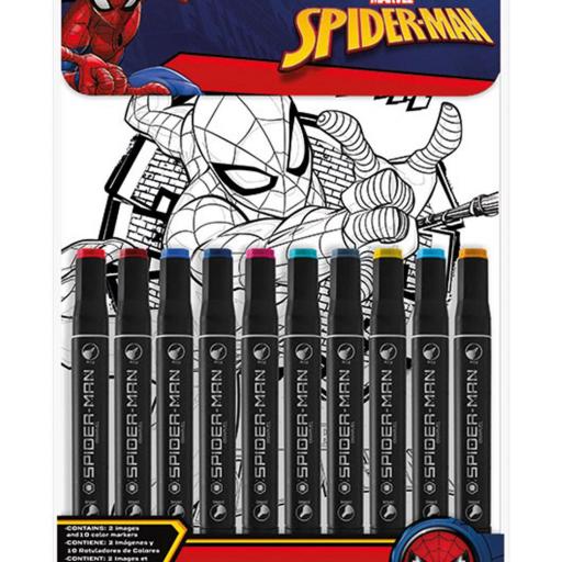 Set creativo Spiderman : Pinta con números 