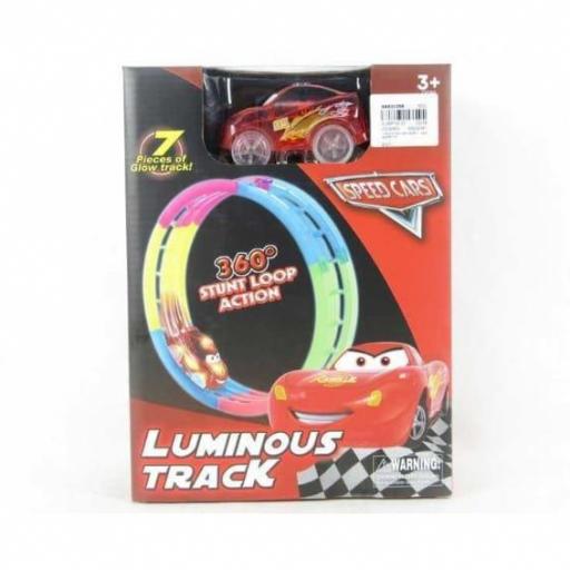 Linky Pista luminosa con coche 