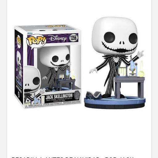 Linky Funko Pop Jack Skellington 1356