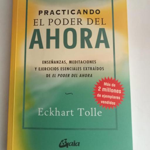 Libro de segunda mano "Practicando El poder del Ahora"