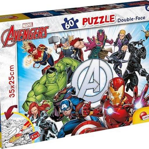 Puzzle DF M-Plus 60 Vengadores, 99658