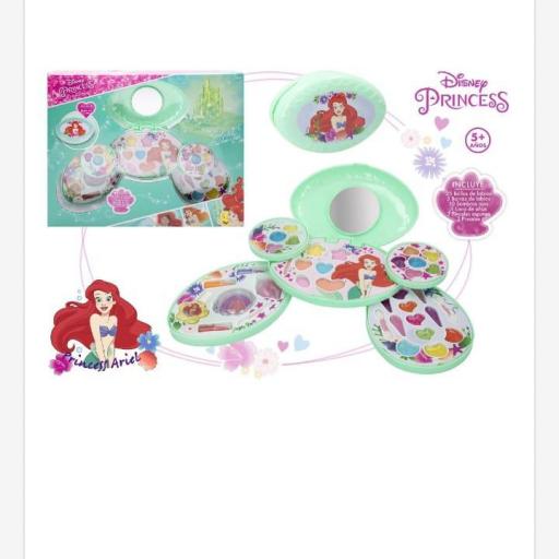 Linky Set de maquillaje infantil Princesas 5 niveles 