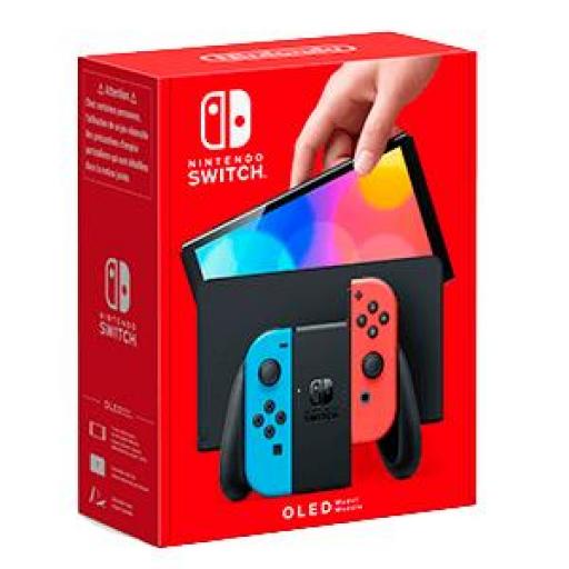 Nintendo Switch Oled Neón Consola 64 GB 7" 