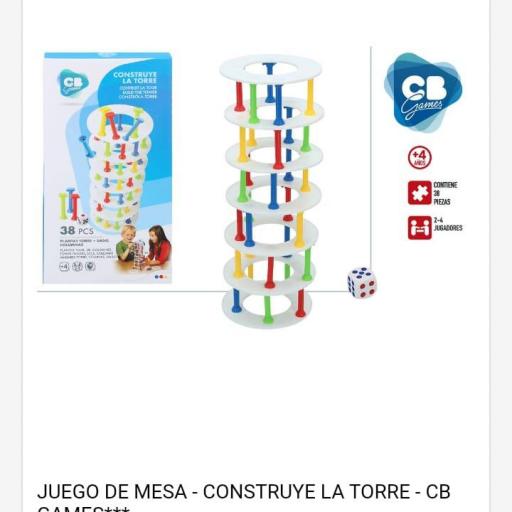 Linky Juego de mesa construye la torre 