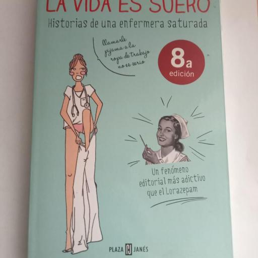 Libro de segunda mano "La vida es suero" 