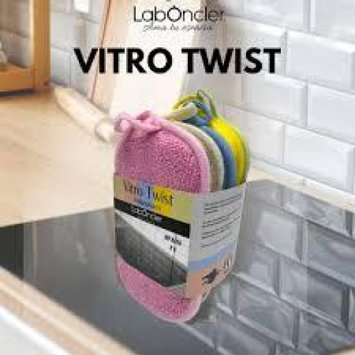 Vitro Twist esponja pack 5 unidades 