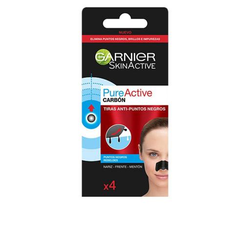PURE ACTIVE CARBON tiras anti-puntos negros 4 u [0]