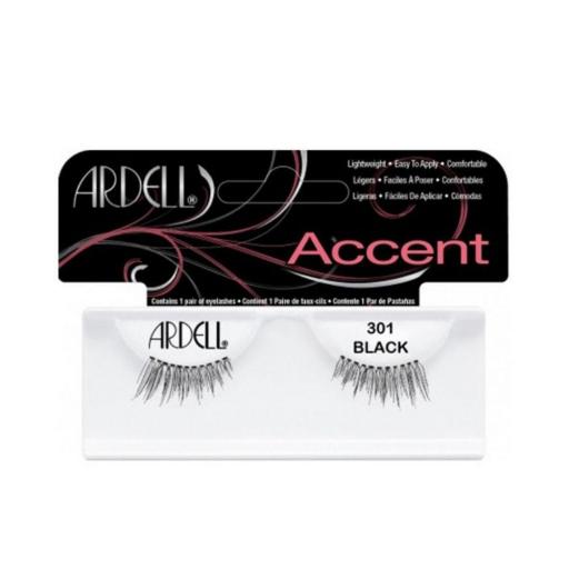 ARDELL ACCENT pestañas #301 black 1 u