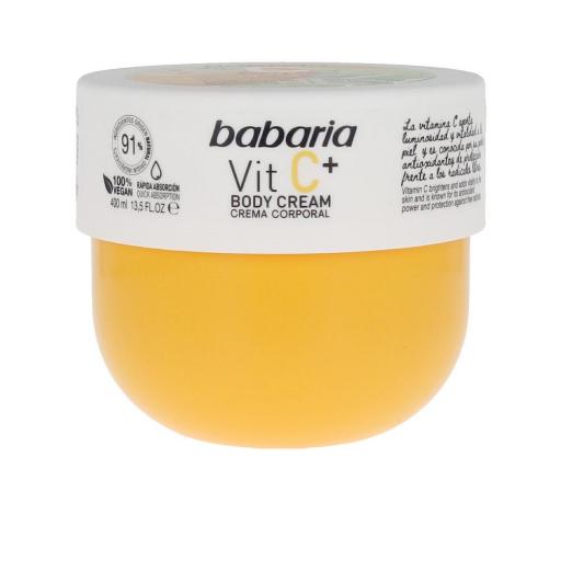 VITAMIN C+ body cream 100% vegan 400 ml [0]