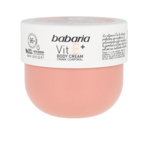 VITAMIN E+ body cream 100% vegan 400 ml [0]