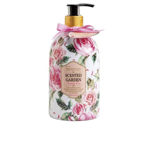 SCENTED GARDEN hand & body lotion #country rose 500 ml