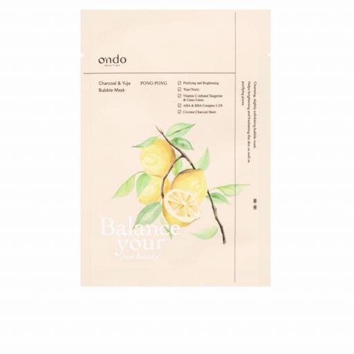CHARCOAL & YUJA bubble mask 25 ml [0]