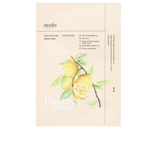 CHARCOAL & YUJA bubble mask 25 ml