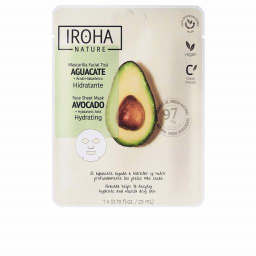 NATURE MASK avocado + hyaluronic acid 1 u [0]
