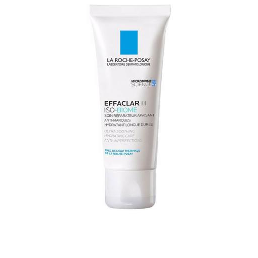 EFFACLAR H IISO-BIOME crema hidratante facial para para piel grasa con tendencia al acné 40 ml