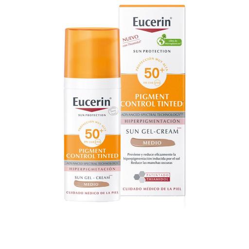 SUN PROTECTION pigment control gel-crema color SPF50+ 