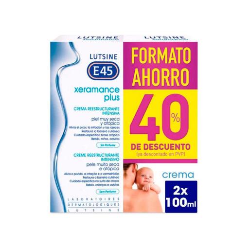 XERAMANCE PLUS crema reestructurante intensiva pack 2 x 100 ml
