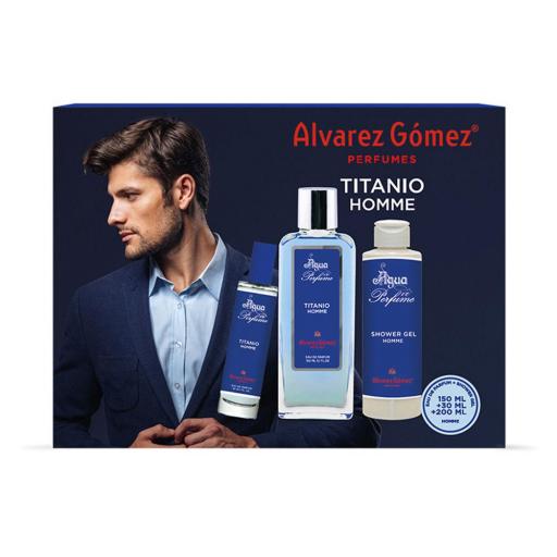 TITANIO HOMME ESTUCHE 2 pz