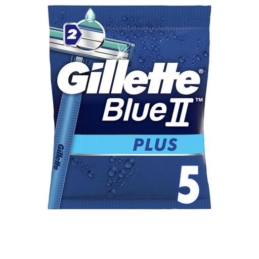 GILLETTE BLUE II PLUS cuchilla afeitar desechables 5 u [0]