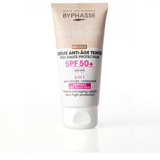CREMA FACIAL antiedad con color SPF50+  [2]