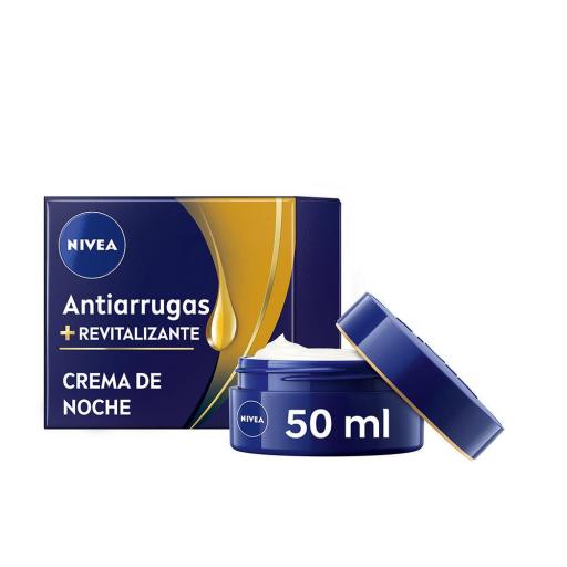 ANTI-ARRUGAS 55+ crema cuidado revitalizante noche 50 ml