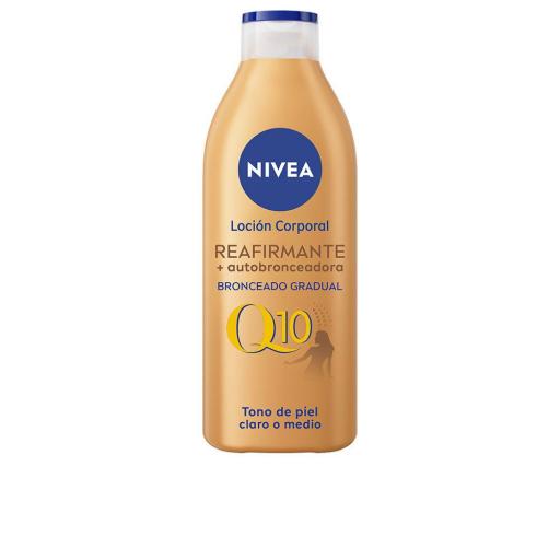 Q10+ REAFIRMANTE + autobronceadora loción corporal 400 ml [0]