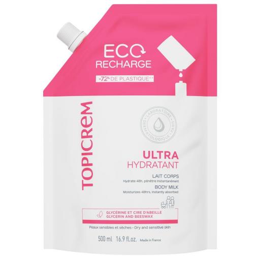 UH leche ultra hidratante corporal recarga 500 ml