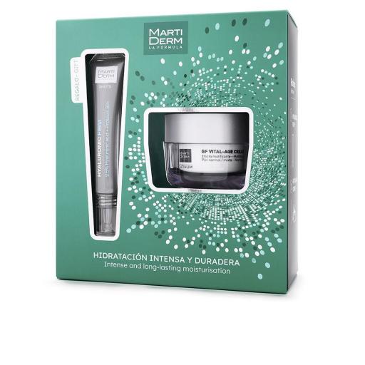 PLATINUM GF VITAL AGE HIDRATACIÓN INTENSA Y DURADERA ESTUCHE 2 pz