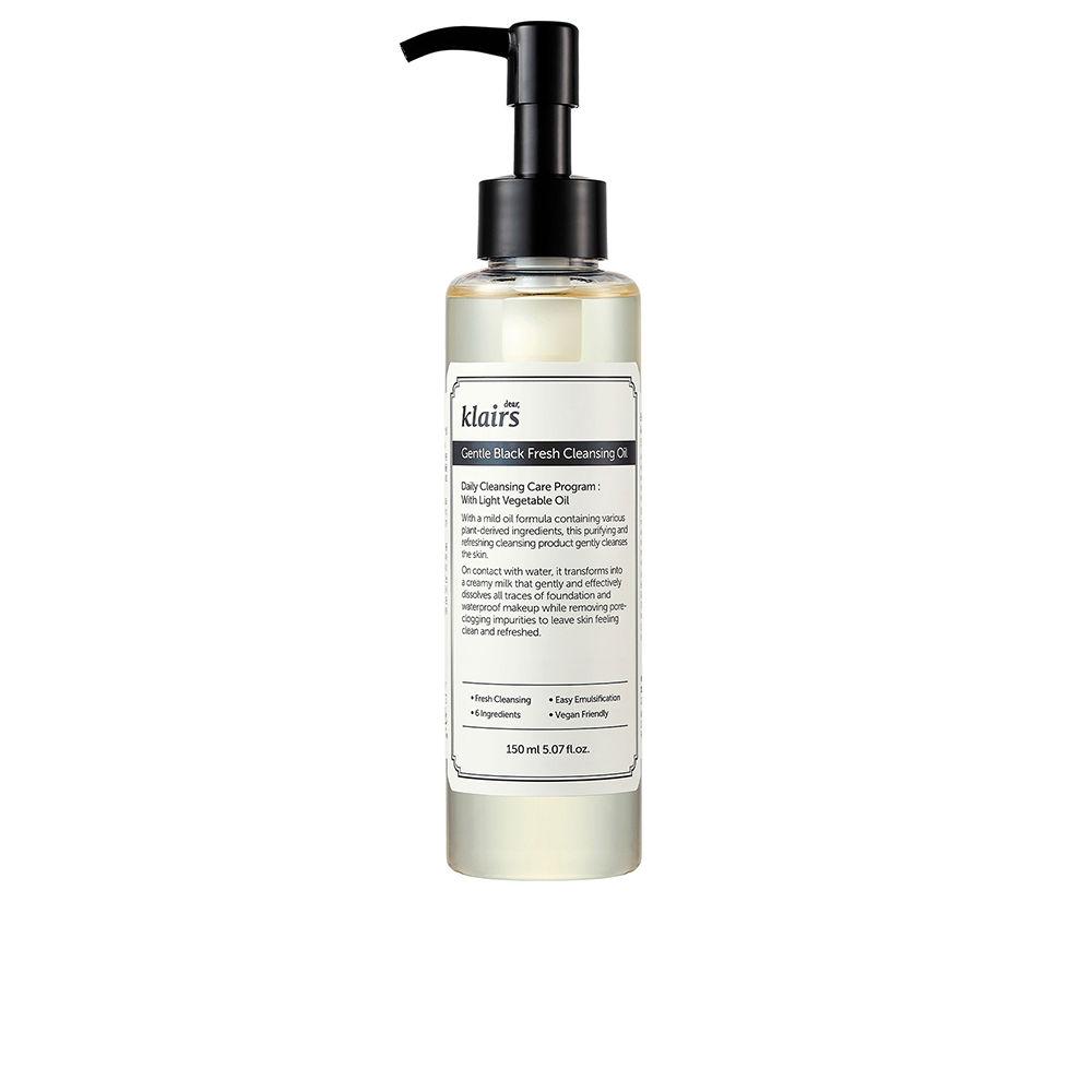 GENTLE BLACK fresh cleansing oil 150 ml