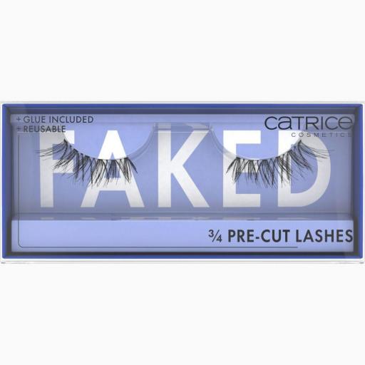 FAKED 3/4 PRE-CUT pestañas artificiales 1 u
