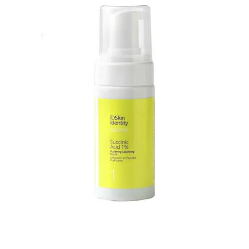 ID SKIN identity succinic acid 1% limpiador en espuma purificante 100 ml