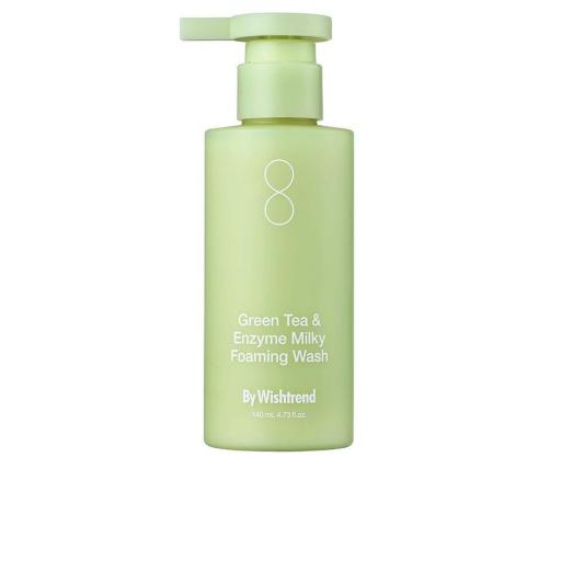 GREEN TEA & ENZYME MILKY limpiador espumoso 140 ml