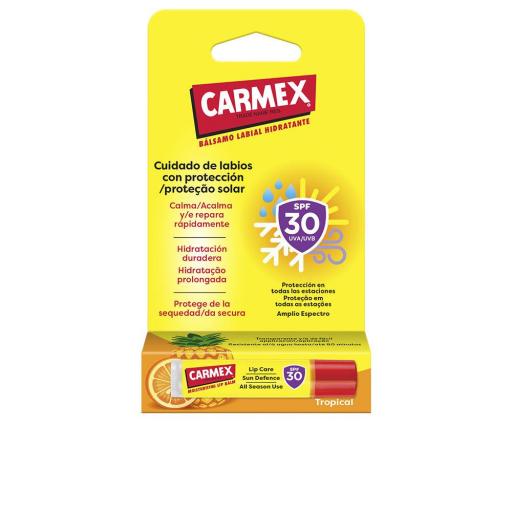 CARMEX bálsamo labial hidratante stick SPF30 1 u [0]