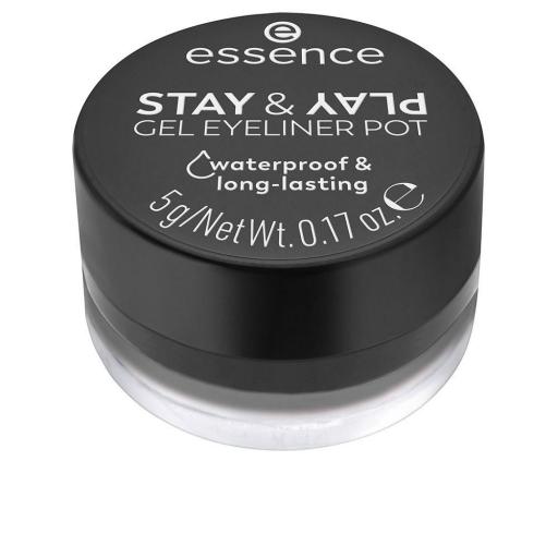 STAY & PLAY eyeliner gel en tarro