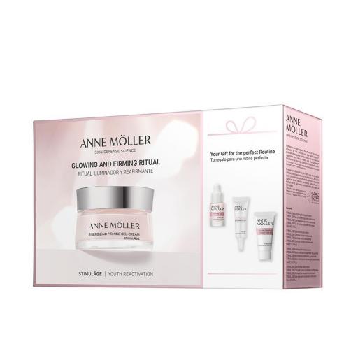 STIMULÂGE RITUAL ILUMINADOR Y REAFIRMANTE GEL CREMA ESTUCHE 4 pz