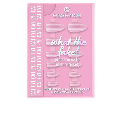 WHAT THE FAKE! UÑAS POSTIZAS ESTUCHE #01-Glazed 6 pz [1]