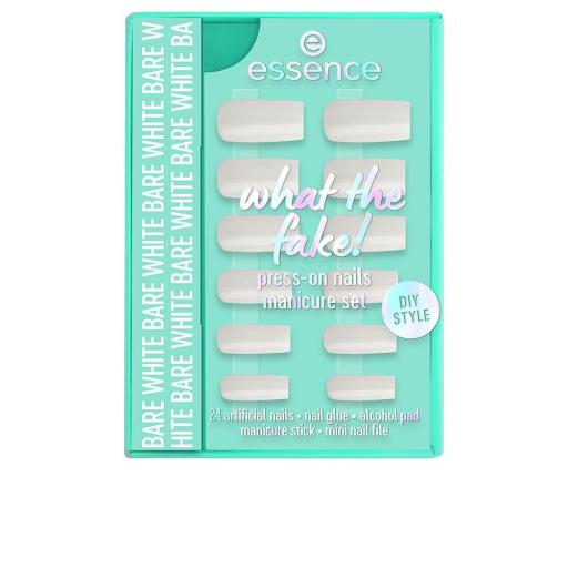 WHAT THE FAKE! UÑAS POSTIZAS ESTUCHE #01-Glazed 6 pz [3]