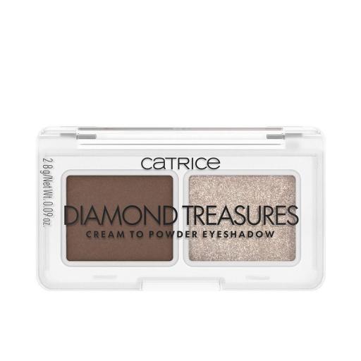 DIAMOND TREASURES sombra de ojos en crema a polvo 