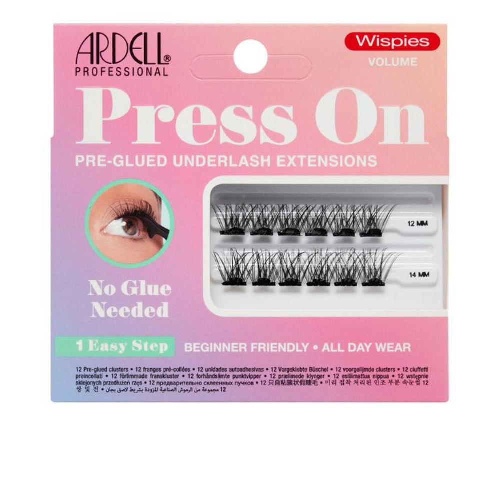 ARDELL PRESS ON pre-glued underlash extensions