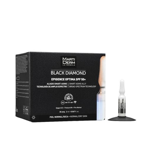 BLACK DIAMOND EPIGENCE OPTIMA ampollas para piel normal-seca SPF50+ 10 x  [1]