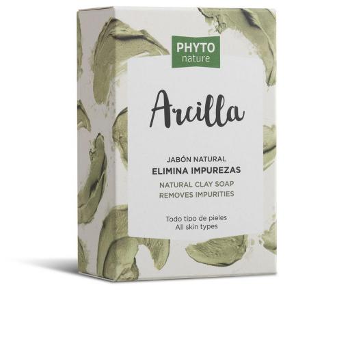 PHYTO NATURE pastilla jabón arcilla 120 gr