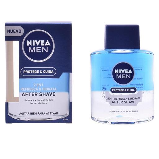 MEN PROTEGE &amp; CUIDA after-shave 2 en 1 100 ml