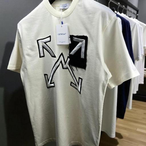 CAMISETA OFF WHITE  (OVERSIZE) [1]