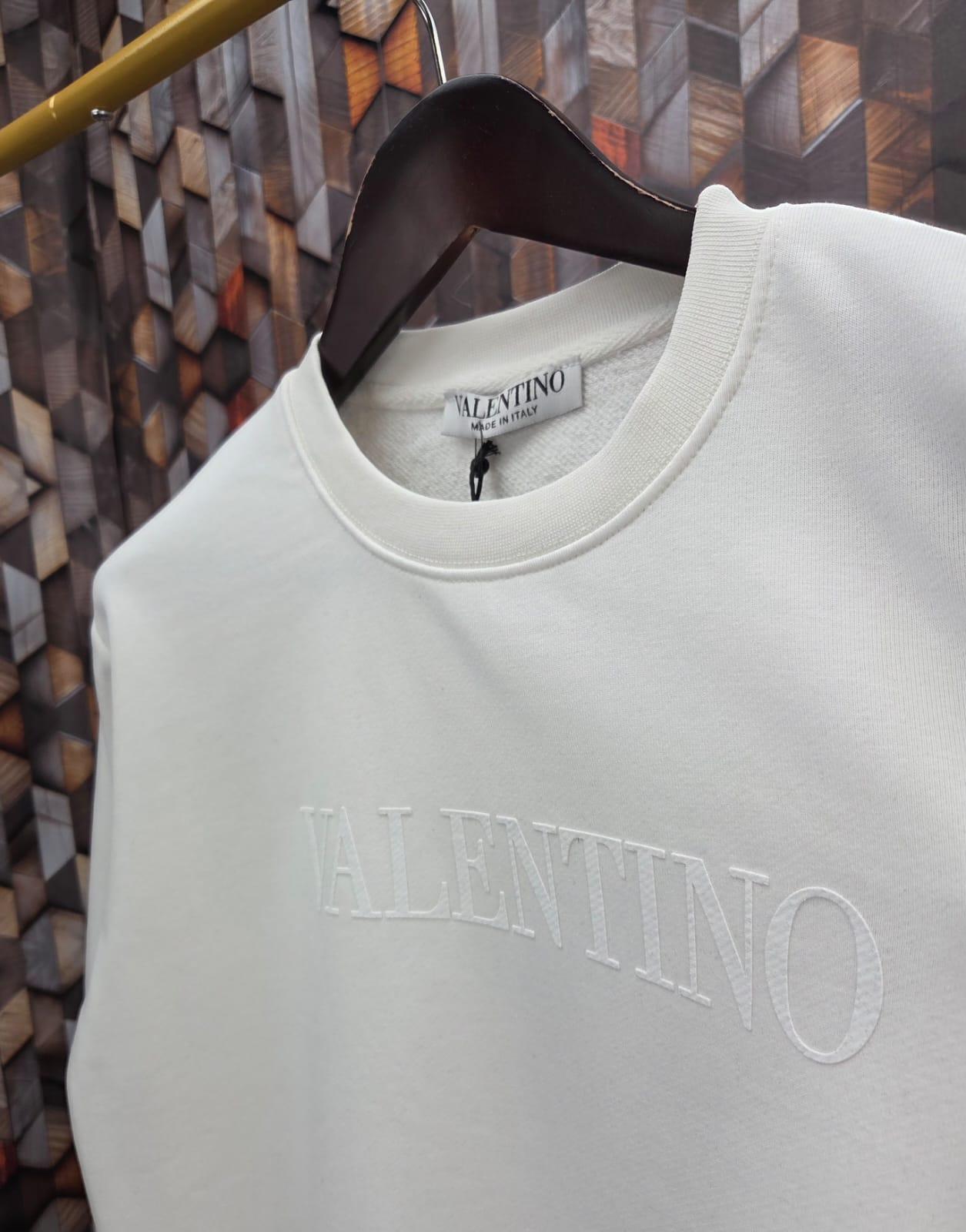 SUDADERA VALENTINO (BLANCA)
