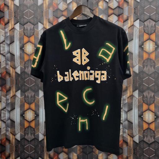 CAMISETA BALENCIAGA (NEGRA) [0]