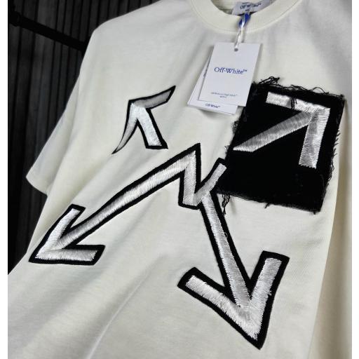 CAMISETA OFF WHITE  (OVERSIZE) [1]
