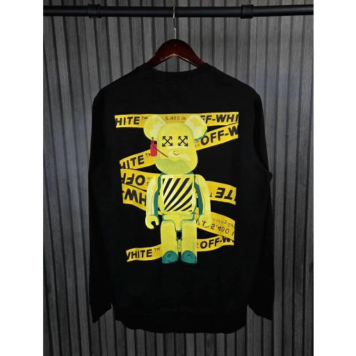 SUDADERA OFF WHITE